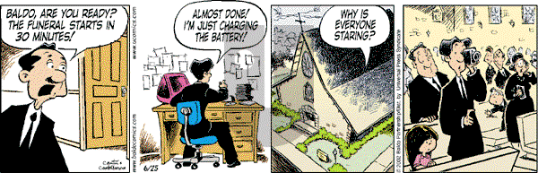 Baldo - Tuesday June 25, 2002 Comic Strip