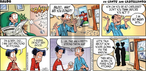 Baldo on Sunday January 9, 2011 Comic Strip