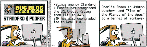 La Cucaracha on Tuesday August 23, 2011 Comic Strip