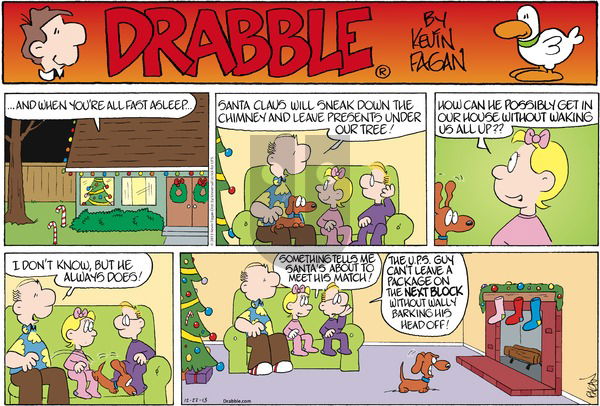 Drabble on Sunday December 22, 2013 Comic Strip