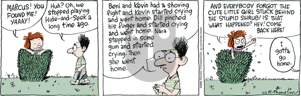 Cul de Sac on Friday August 8, 2014 Comic Strip