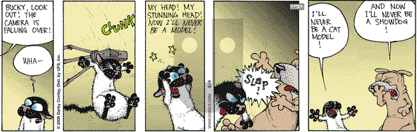 Get Fuzzy on Friday August 4, 2006 Comic Strip