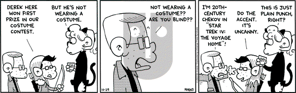 FoxTrot on Wednesday October 29, 2003 Comic Strip