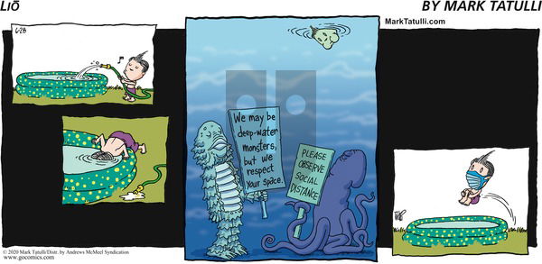 Lio on Sunday June 28, 2020 Comic Strip