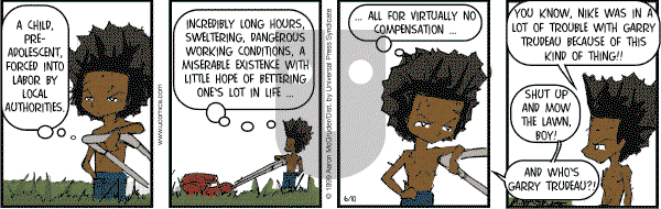 The Boondocks on Saturday June 10, 2006 Comic Strip