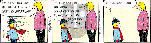 The Born Loser on Thursday January 13, 2011 Comic Strip