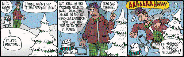 Monty on Wednesday December 13, 2017 Comic Strip