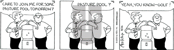 The Born Loser on Friday August 26, 2005 Comic Strip