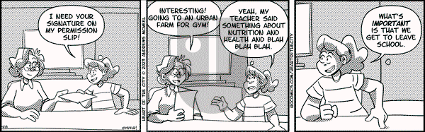 Heart of the City on Tuesday April 18, 2023 Comic Strip