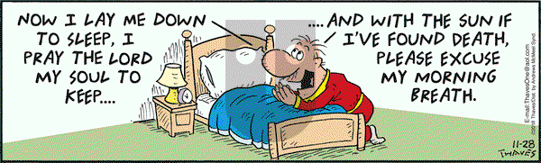 Frank and Ernest on Wednesday November 28, 2018 Comic Strip