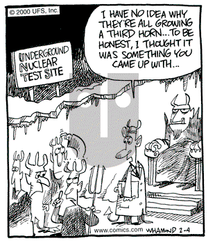 Reality Check on Monday March 27, 2000 Comic Strip