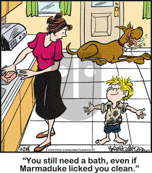 Marmaduke on Wednesday November 28, 2018 Comic Strip