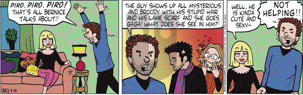 Luann on Monday March 14, 2016 Comic Strip
