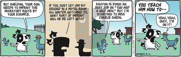 Pooch Cafe on Wednesday April 11, 2012 Comic Strip