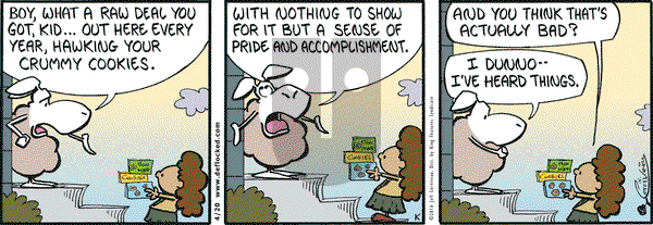 DeFlocked on Wednesday April 20, 2016 Comic Strip
