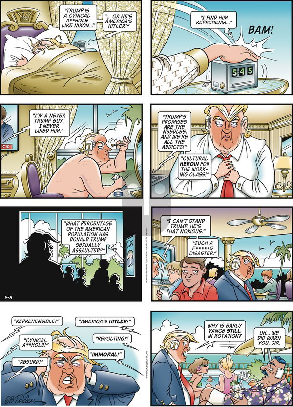 Doonesbury - Sunday September 8, 2024 Comic Strip