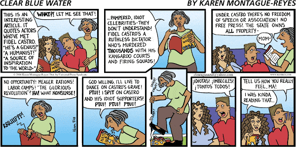 Clear Blue Water on Sunday May 28, 2006 Comic Strip