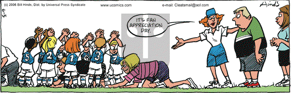 Cleats on Monday June 5, 2006 Comic Strip