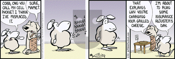 DeFlocked on Tuesday January 22, 2019 Comic Strip
