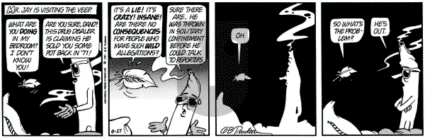 Doonesbury on Tuesday August 27, 1991 Comic Strip