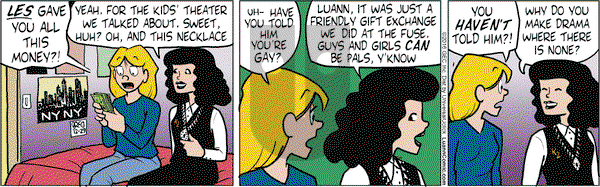 Luann on Thursday December 29, 2016 Comic Strip