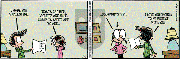 Grand Avenue on Friday February 12, 2016 Comic Strip