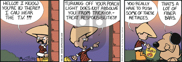 DeFlocked on Saturday October 29, 2016 Comic Strip