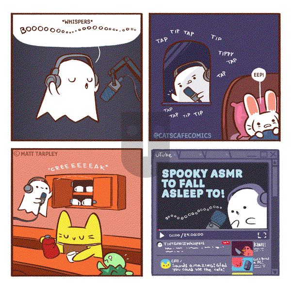 Cat's Cafe on Thursday October 28, 2021 Comic Strip