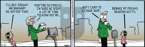 Grand Avenue on Monday December 26, 2016 Comic Strip