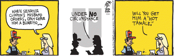 La Cucaracha on Thursday January 24, 2008 Comic Strip