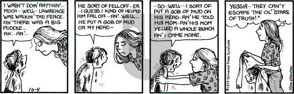 For Better or For Worse - Thursday October 4, 1979 Comic Strip