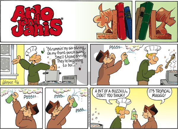 Arlo and Janis on Sunday February 18, 2018 Comic Strip