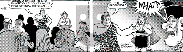 Alley Oop on Saturday April 22, 2006 Comic Strip