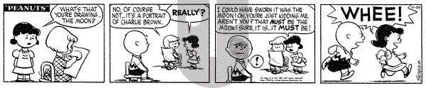 Peanuts on Tuesday November 24, 1953 Comic Strip