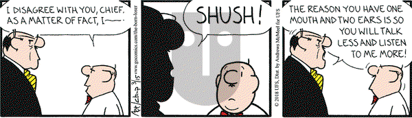 The Born Loser on Thursday March 15, 2018 Comic Strip