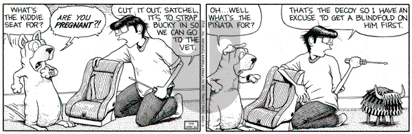 Get Fuzzy on Wednesday September 22, 1999 Comic Strip