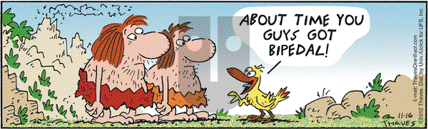 Frank and Ernest on Friday November 16, 2012 Comic Strip