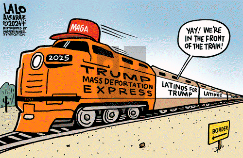 Lalo Alcaraz on Friday June 14, 2024 Comic Strip