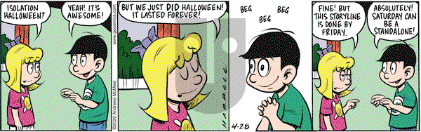 Adam@Home on Tuesday April 28, 2020 Comic Strip