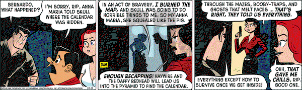 Rip Haywire on Saturday October 8, 2016 Comic Strip