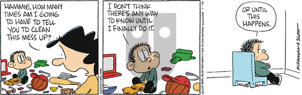 Baby Blues on Saturday January 10, 2015 Comic Strip