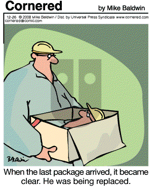 Cornered - Friday December 26, 2008 Comic Strip