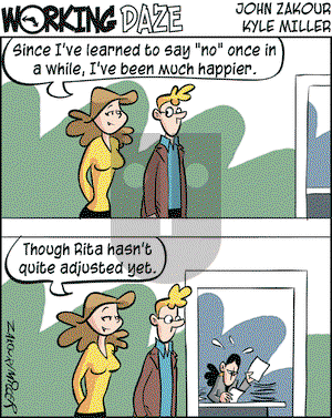 Working Daze on Friday October 15, 2004 Comic Strip