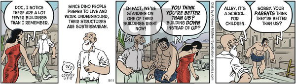 Alley Oop on Thursday September 11, 2025 Comic Strip