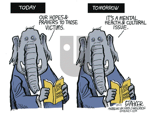 Jeff Stahler on Thursday March 18, 2021 Comic Strip