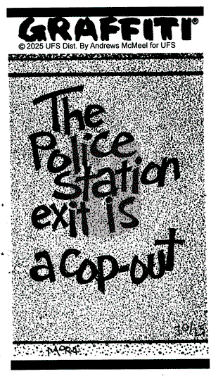 Graffiti - Wednesday October 15, 2025 Comic Strip