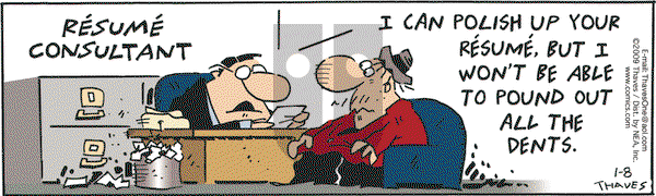 Frank and Ernest on Thursday January 8, 2009 Comic Strip