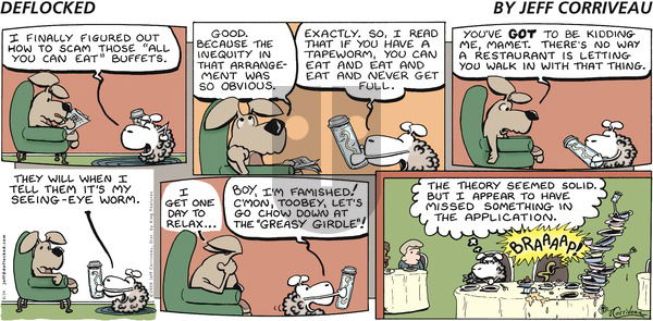 DeFlocked on Sunday August 24, 2008 Comic Strip