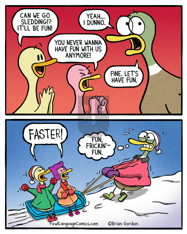 Fowl Language on Thursday February 8, 2018 Comic Strip