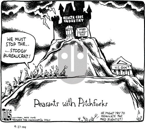 Tom Toles - Sunday September 27, 2009 Comic Strip
